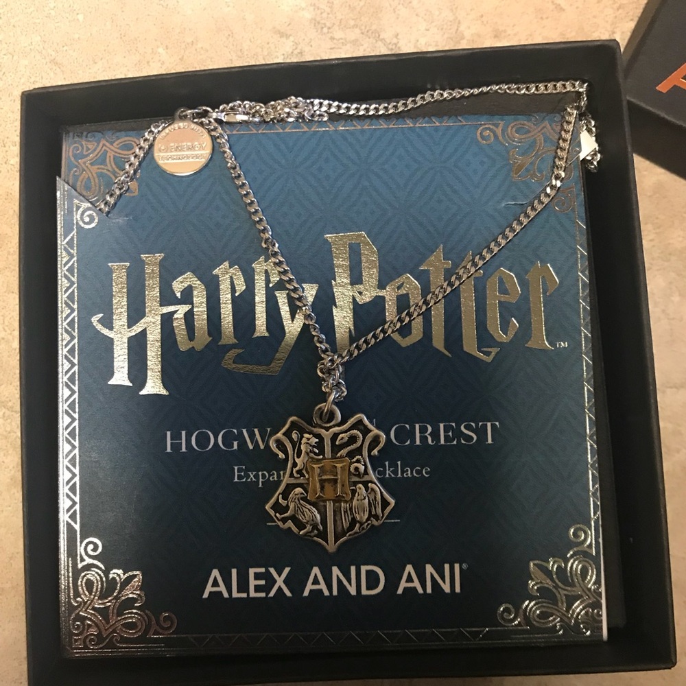 Alex and Ani Harry Potter Crest Necklace